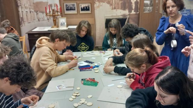 Poļu viesi Saldus vidusskolā