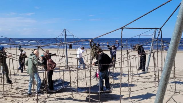 Poļu viesi Saldus vidusskolā
