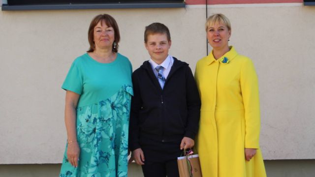 Pēdējā skolas diena.