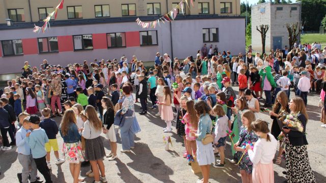 Pēdējā skolas diena.