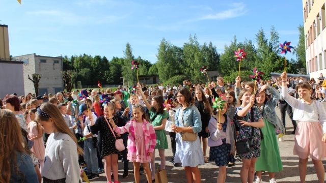 Pēdējā skolas diena.