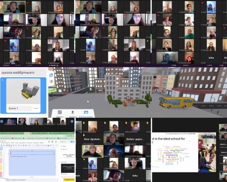 Projekta nodarbību Zooms.