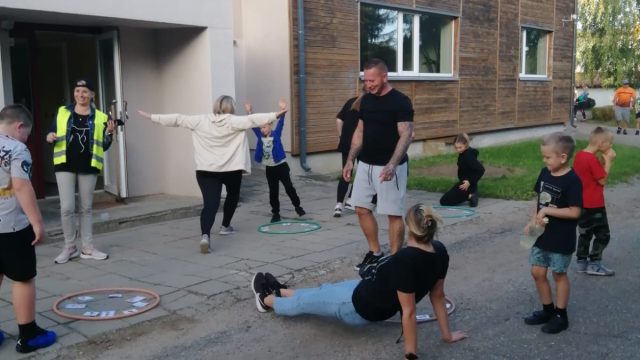 Ģimenes sporta dienas aktivitātes