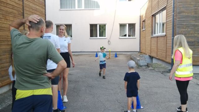 Ģimenes sporta dienas aktivitātes