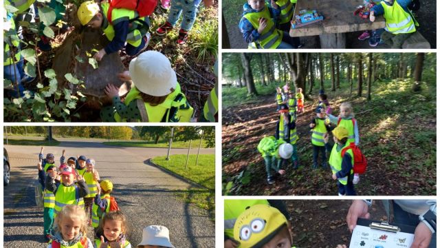 Pirmsskola pārgājienā