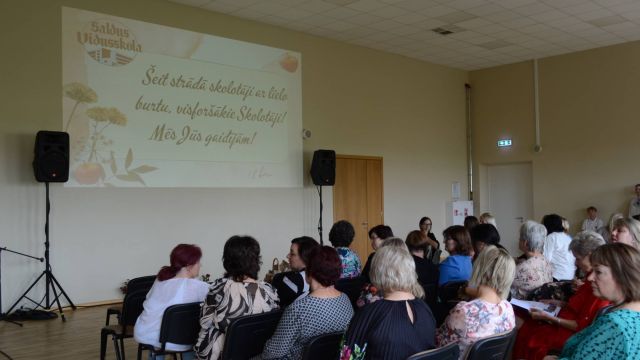 Skolotāju dienas pasākums