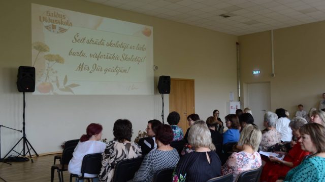Skolotāju dienas pasākums