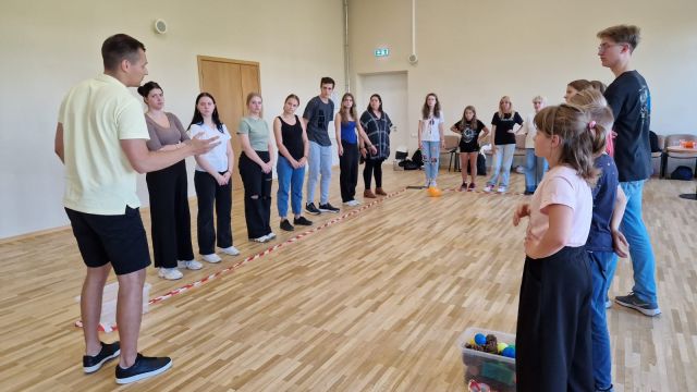 "Runā skolēni, lai sadzird ikviens"projekta aktivitātes.