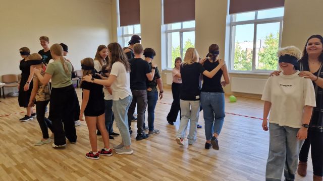 "Runā skolēni, lai sadzird ikviens"projekta aktivitātes.