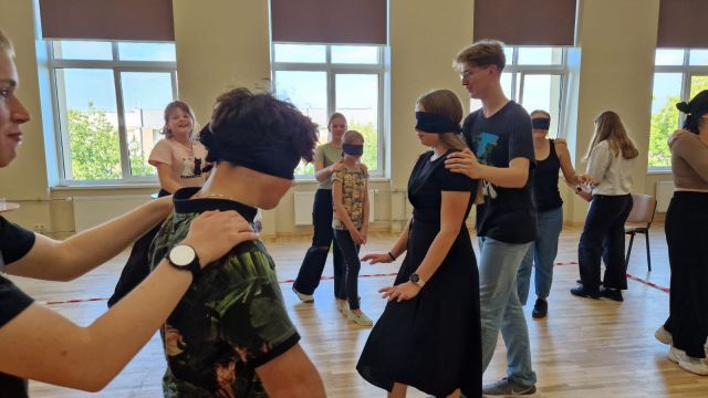 "Runā skolēni, lai sadzird ikviens"projekta aktivitātes.