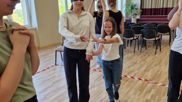 "Runā skolēni, lai sadzird ikviens"projekta aktivitātes.