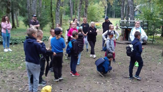 3.b klases pārgājiens