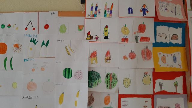 1.klašu zīmējumi "Iekšiņa āriņa"