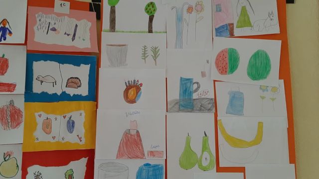 1.klašu zīmējumi "Iekšiņa āriņa"