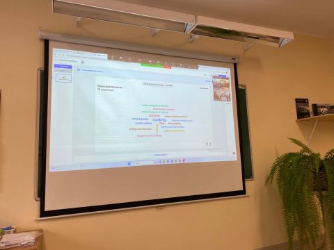 Projekta aktivitātes attālināti.