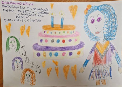 Konkursa "Mana vardnīciņa"darbi