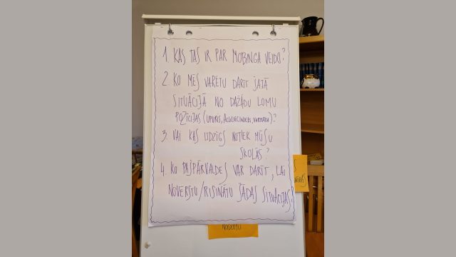 Projekta apmācību materiāli