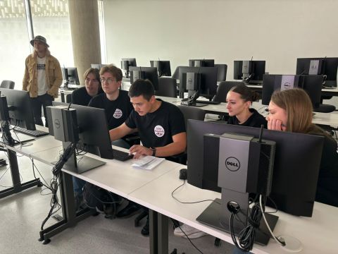 Eksakto zinātņu konkursa dalibnieki