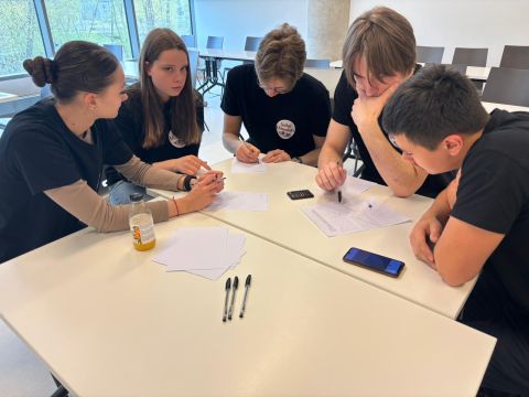 Eksakto zinātņu konkursa dalibnieki