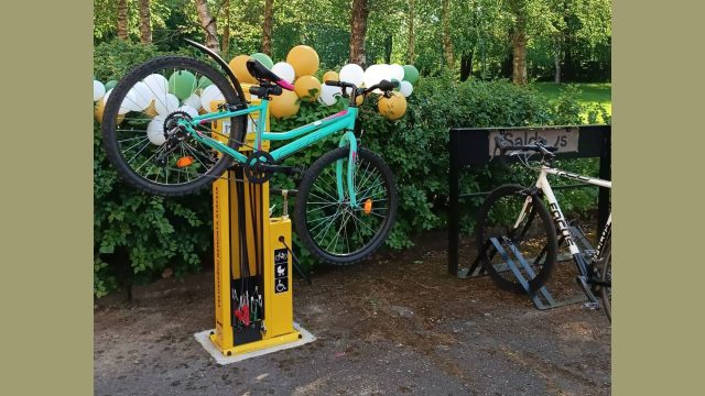 Velo apkopes punkta atklāšana