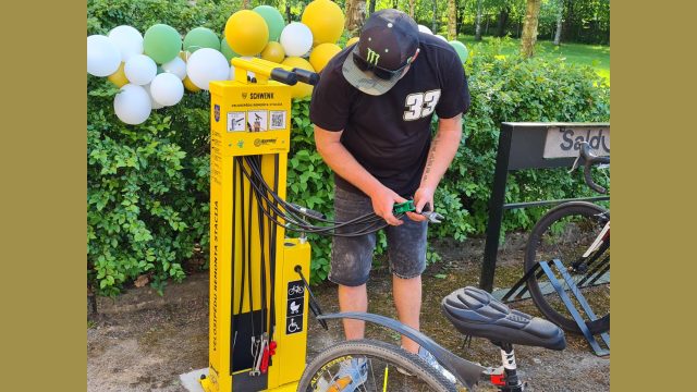 Velo apkopes punkta atklāšana