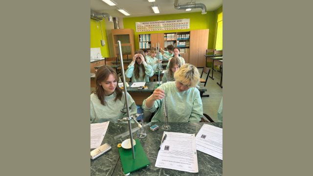 eTwinning projekts “Experiment! / Экпериментируй!