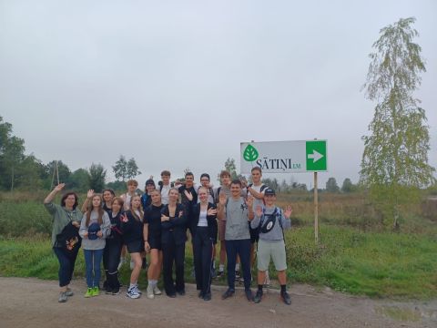 Lielā pārgājiena dalībnieki