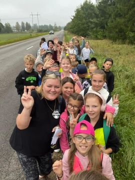 Lielā pārgājiena dalībnieki