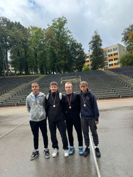 Rudens krosa stafešu uzvarētāji