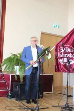 Saldus novada domes priekšsēdētājs Māris Zusts.