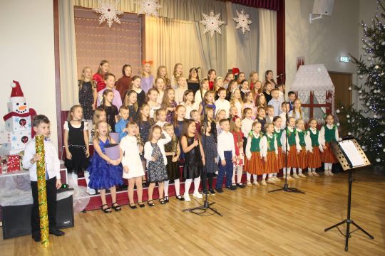 Sākumskolas Ziemassvētku koncerts