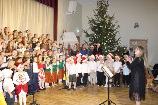 Sākumskolas Ziemassvētku koncerts