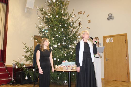 Ziemassvētku pasākums teicamniekiem