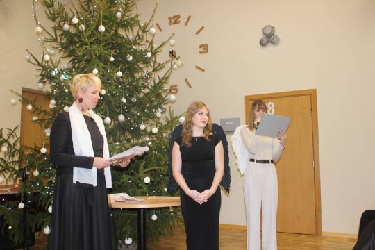 Ziemassvētku pasākums teicamniekiem