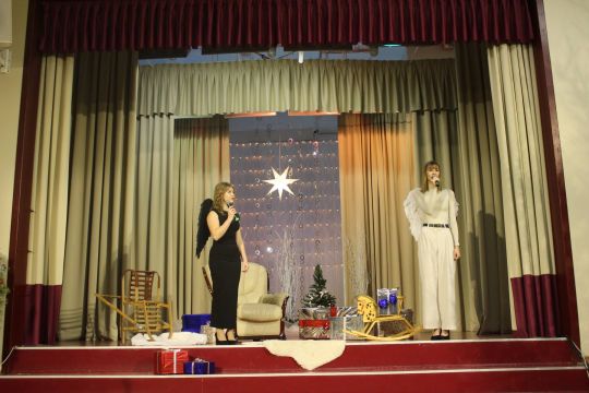 Ziemassvētku pasākums teicamniekiem