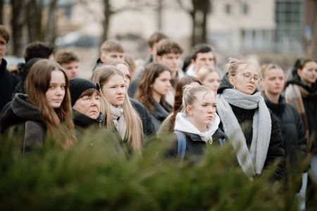Pieminot 25.marta deportāciju upurus.