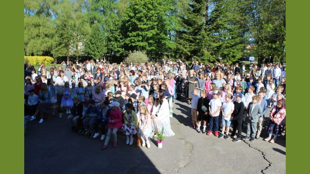 Svinīgais pasākums pēdējā skolas dienā 30.05.2025.