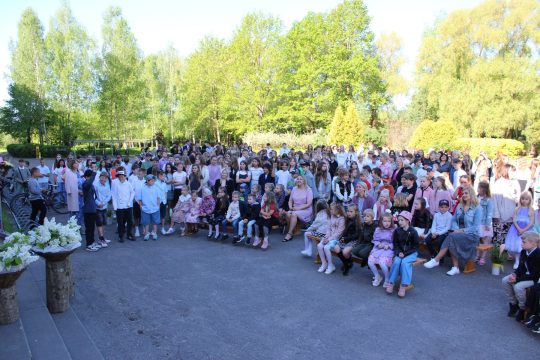 Svinīgais pasākums pēdējā skolas dienā 30.05.2025.