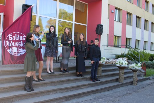 Svinīgais pasākums pēdējā skolas dienā 30.05.2025.