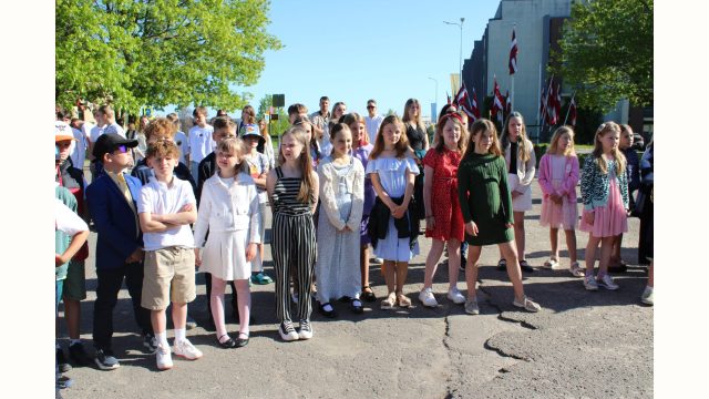 Svinīgais pasākums pēdējā skolas dienā 30.05.2025.