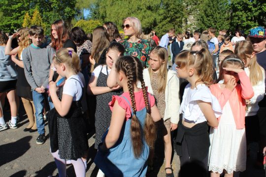 Svinīgais pasākums pēdējā skolas dienā 30.05.2025.