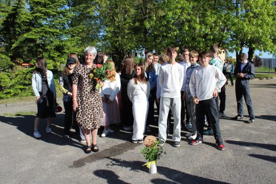 Svinīgais pasākums pēdējā skolas dienā 30.05.2025.