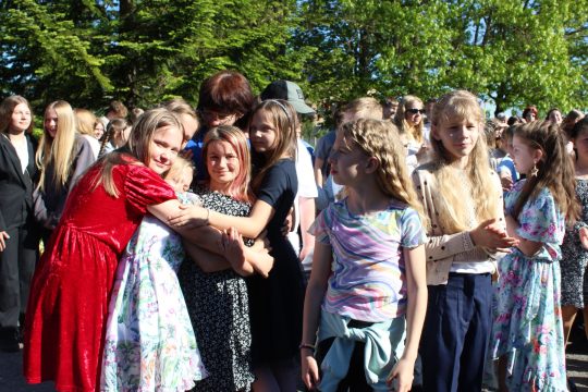 Svinīgais pasākums pēdējā skolas dienā 30.05.2025.