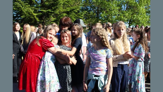 Svinīgais pasākums pēdējā skolas dienā 30.05.2025.