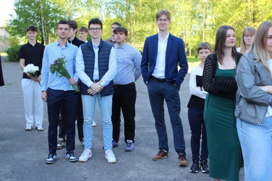 Svinīgais pasākums pēdējā skolas dienā 30.05.2025.