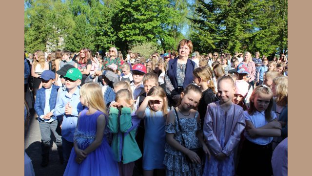 Svinīgais pasākums pēdējā skolas dienā 30.05.2025.