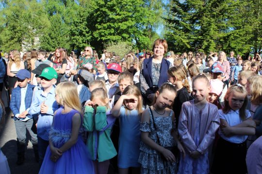 Svinīgais pasākums pēdējā skolas dienā 30.05.2025.