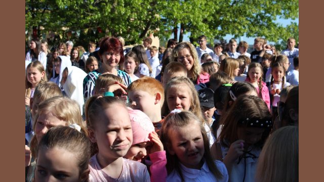 Svinīgais pasākums pēdējā skolas dienā 30.05.2025.