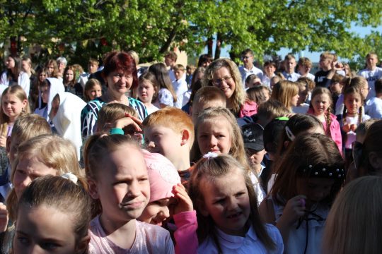 Svinīgais pasākums pēdējā skolas dienā 30.05.2025.