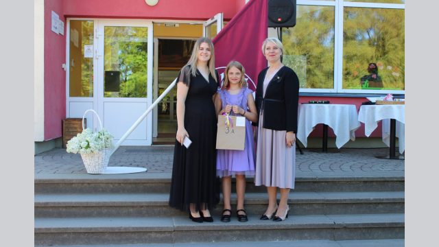 Svinīgais pasākums pēdējā skolas dienā 30.05.2025.